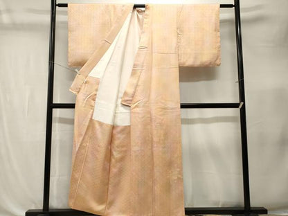 平和屋着物■色留訪問着　霞青海波花地紋　やまと誂製　正絹　逸品　CABK4359ev