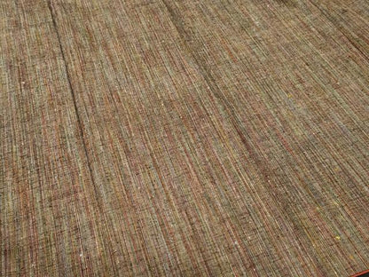 平和屋着物■上質な紬　霞文　正絹　逸品　CABK4367ev