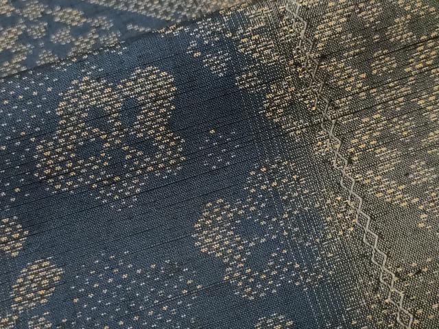 平和屋着物■上質な紬　梅　松　楓　間道　正絹　逸品　CABK4369ev