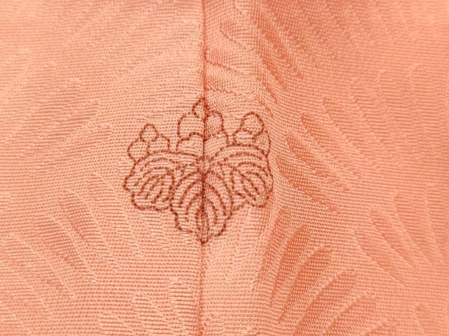 平和屋着物■上質な小紋　青海波花文　暈し染め　正絹　逸品　CABK4374ev