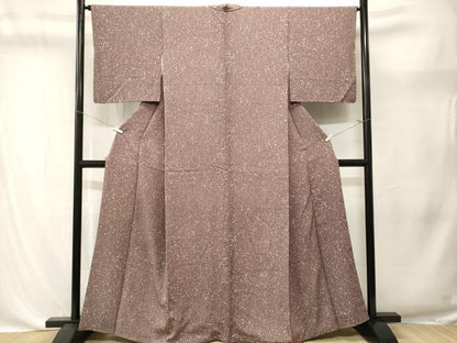 平和屋着物■上質な小紋　あられ文　正絹　逸品　CABK4384ev