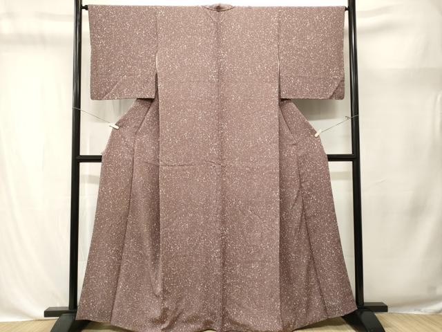 平和屋着物■上質な小紋　あられ文　正絹　逸品　CABK4384ev