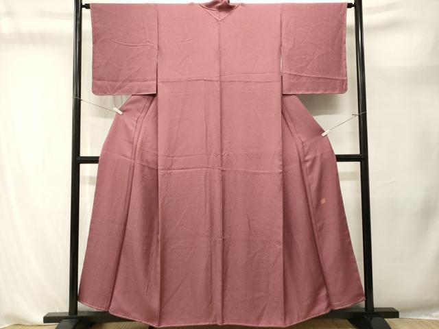 平和屋着物■江戸小紋　作家物　草木染　鮫小紋柄　正絹　逸品　未使用　CABK4393ev