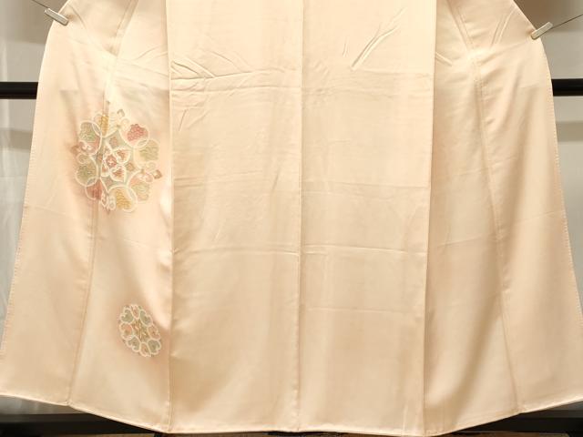 平和屋着物■訪問着　中国三大刺繍　相良刺繍　総刺繍　正倉院花文　暈し染め　正絹　逸品　CABK4394ev