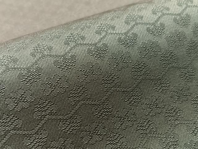 平和屋着物●両面　六通柄袋帯　和紙・バンブー糸織　舞桜　金糸　正絹　逸品　CABK4444vp