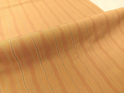 平和屋着物●織物一筋名門　織悦　全通柄　本袋帯　よろけ縞　正絹　逸品　CABK4464vp