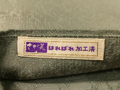 平和屋着物●両面　六通柄袋帯　絞り　切嵌文様　銀通し地　さが美扱い　正絹　逸品　CABK4484vp