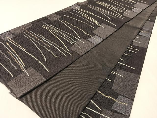 平和屋着物●六通柄袋帯　吉祥文　やまと誂製　正絹　逸品　CABK4507vp