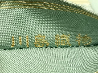 平和屋着物●西陣　川島織物　本金　太鼓柄　本袋帯　螺鈿箔　更紗吉祥文　正絹　逸品　CABK4612vp