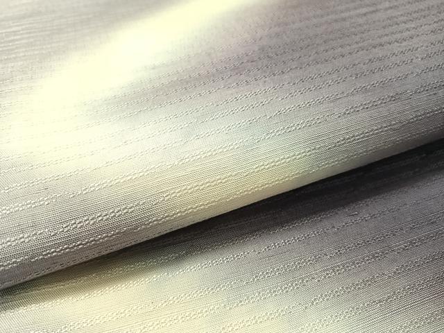 平和屋着物●全通柄袋帯　紬地　幾何学文　正絹　逸品　CABK4613vp