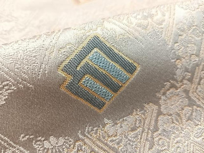 平和屋着物●つけ帯　源氏鑑　金糸　正絹　逸品　CABK4639vp