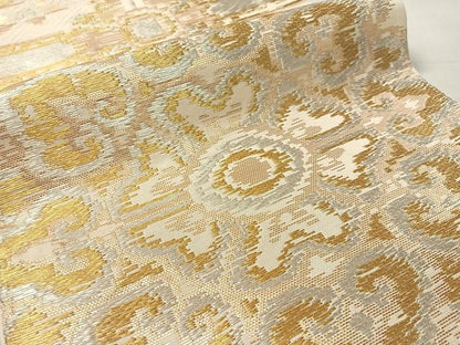 平和屋着物●六通柄　本袋帯　小蜀江　金銀糸　正絹　逸品　CABK4772vp