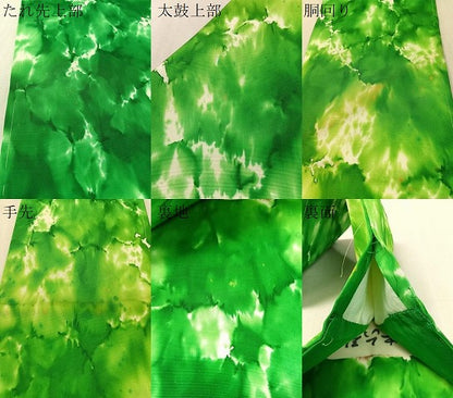 平和屋着物●塩瀬　全通柄　九寸名古屋帯　ろうけつ染　平安六歌仙　正絹　逸品　未使用　CABK4790vp