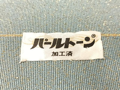 平和屋着物●爪掻き本綴れ　八寸名古屋帯　地紙霞文　金銀糸　正絹　逸品　未使用　CABK4791vp