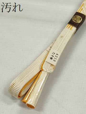 平和屋着物●和装小物　帯締め10本セット　高麗組　鴨川組　金銀糸　逸品　未使用　CABK4904qe