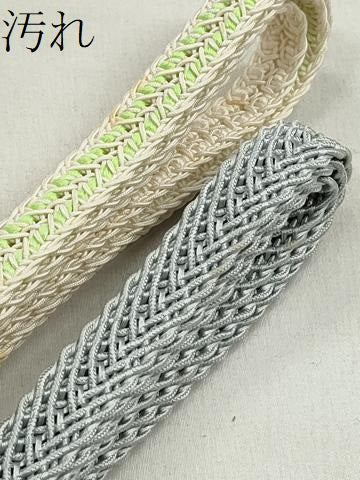 平和屋着物＊夏物　和装小物　上質な帯締め10本セット　ラメ糸　銀糸　逸品　未使用　CABK4920qe