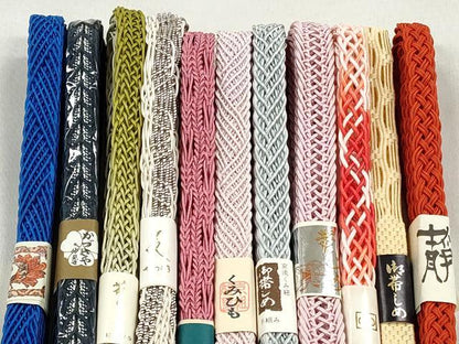 平和屋着物＊夏物　和装小物　上質な帯締め10本セット　逸品　未使用　CABK4923qe