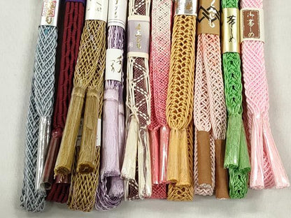 平和屋着物＊夏物　和装小物　上質な帯締め10本セット　逸品　未使用　CABK4926qe