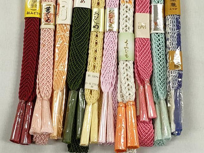 平和屋着物＊夏物　和装小物　上質な帯締め10本セット　逸品　未使用　CABK4931qe