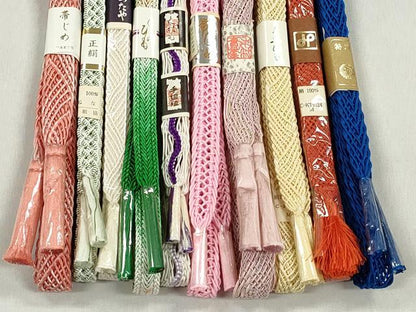 平和屋着物＊夏物　和装小物　上質な帯締め10本セット　逸品　未使用　CABK4939qe