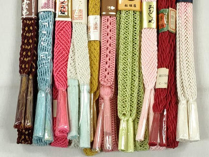 平和屋着物＊夏物　和装小物　上質な帯締め10本セット　逸品　未使用　CABK4951qe