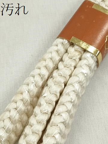 平和屋着物●和装小物　帯締め10本セット　高麗組　笹浪組　鴨川組　金糸　伊勢丹・高島屋扱い　逸品　未使用　CABK4992qe