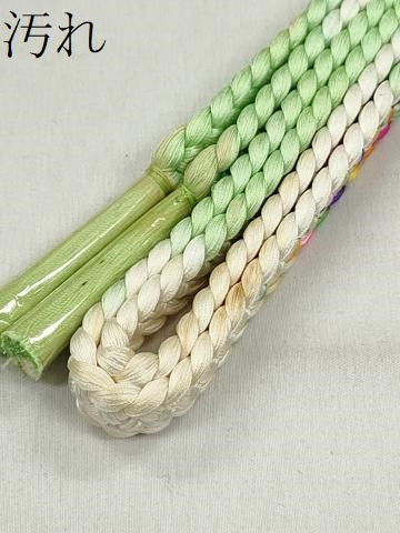 平和屋着物●和装小物　帯締め10本セット　高麗組　丸源氏　奈良組　金糸　逸品　未使用　CABK4993qe