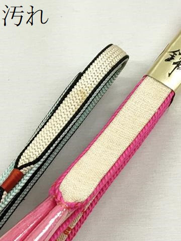 平和屋着物●和装小物　帯締め10本セット　笹浪組　平源氏組　礼装用　金銀糸　松坂屋扱い　逸品　未使用　CABK5160qe
