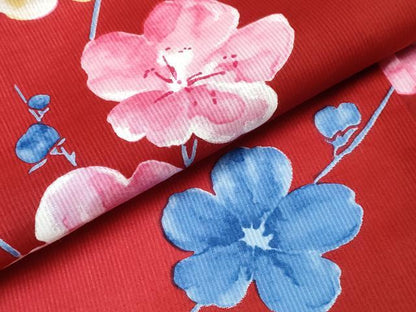 平和屋着物∴夏物　ファッションブランド　hiromichi nakano　ヒロミチナカノ　浴衣　枝梅文　綿　逸品　未使用　CABK5212ng