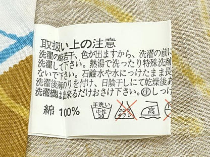 平和屋着物∴夏物　浴衣　椿　綿　逸品　CABK5217ng