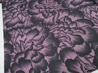 平和屋着物∴夏物　浴衣　綿紅梅　牡丹　綿　逸品　CABK5219ng
