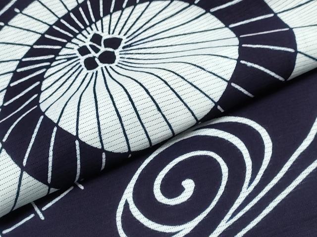 平和屋着物∴夏物　浴衣　綿絽　番傘　綿　逸品　CABK5225ng