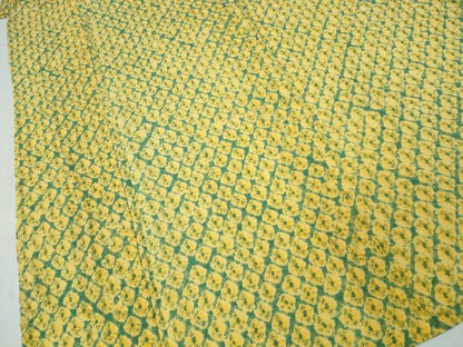 平和屋着物∴夏物　浴衣　有松鳴海絞り　蜘蛛絞り　綿　逸品　CABK5264ng