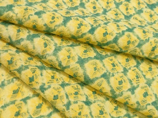 平和屋着物∴夏物　浴衣　有松鳴海絞り　蜘蛛絞り　綿　逸品　CABK5264ng