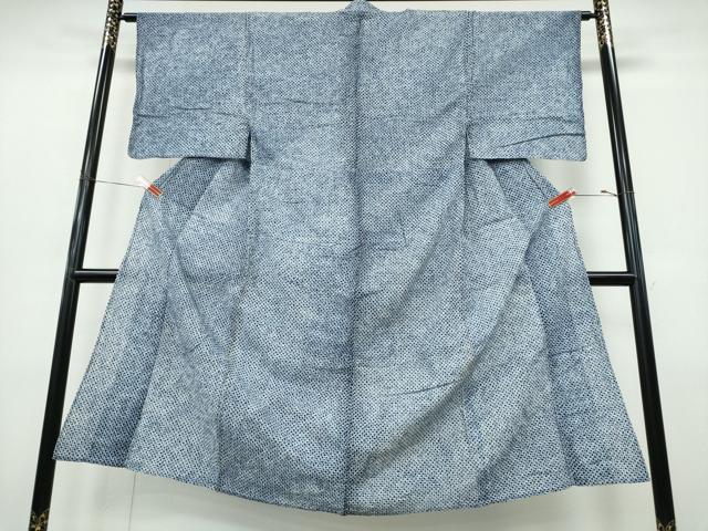 平和屋着物∴夏物　男性　浴衣　有松鳴海絞り　三浦絞り　綿　逸品　CABK5274ng