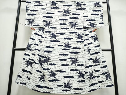 平和屋着物∴夏物　男性　浴衣　注染　馬　綿　逸品　CABK5309ng