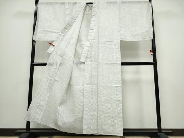 平和屋着物∴夏物　男性　小紋・浴衣兼用　絣文様　CABK5313ng
