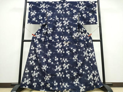 平和屋着物∴夏物　浴衣　綿絽　撫子　綿　逸品　CABK5319ng