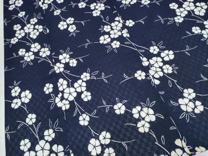 平和屋着物∴夏物　浴衣　綿絽　撫子　綿　逸品　CABK5319ng
