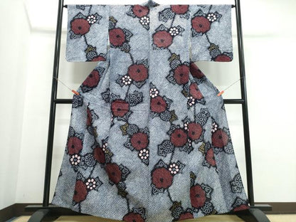 平和屋着物∴夏物　浴衣　有松鳴海絞り　綿　逸品　未使用　CABK5326ng