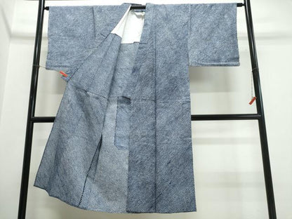 平和屋着物∴夏物　男性　浴衣　有松鳴海絞り　三浦絞り　綿　逸品　未使用　CABK5327ng
