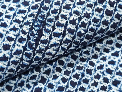 平和屋着物∴夏物　男性　浴衣　有松鳴海絞り　三浦絞り　綿　逸品　未使用　CABK5327ng