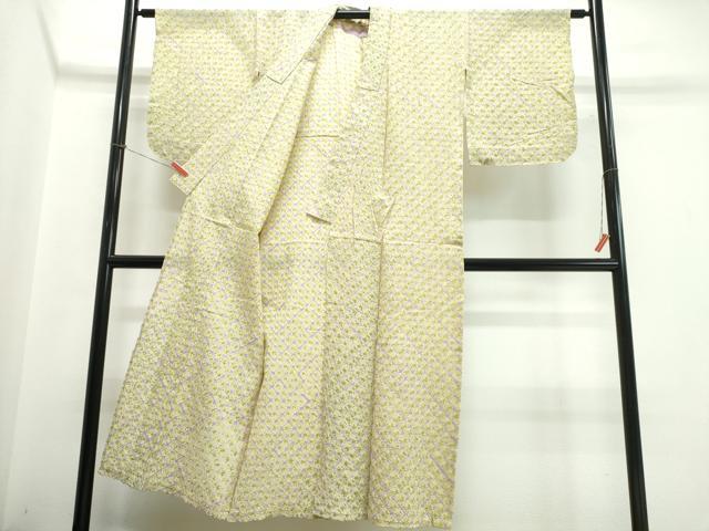 平和屋着物∴夏物　浴衣　有松鳴海絞り　蜘蛛絞り　綿　逸品　CABK5345ng