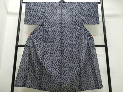 平和屋着物∴夏物　浴衣　綿絽　小槌文　綿　逸品　CABK5372ng