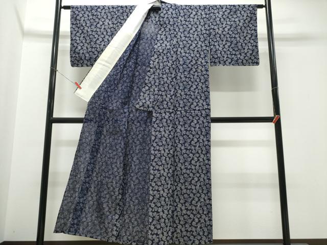 平和屋着物∴夏物　浴衣　綿絽　小槌文　綿　逸品　CABK5372ng