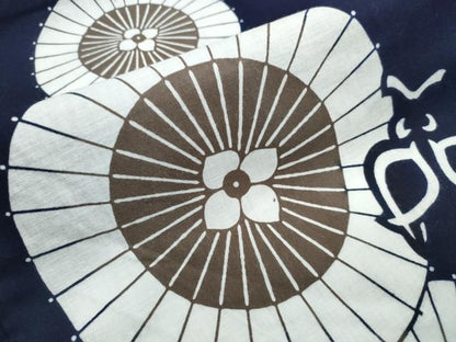 平和屋着物∴夏物　浴衣　注染　手縫い　番傘　綿　逸品　CABK5391ng