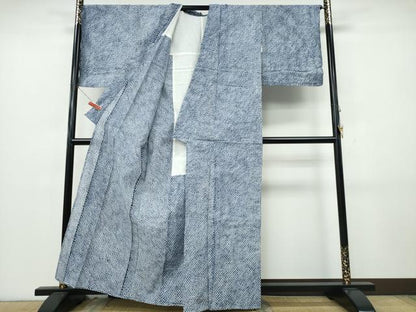 平和屋着物∴夏物　浴衣　有松鳴海絞り　三浦絞り　綿　逸品　CABK5423ng