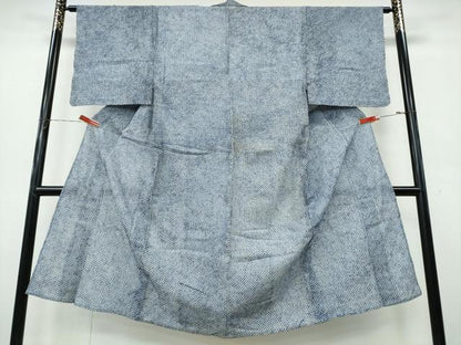 平和屋着物∴夏物　男性　浴衣　有松鳴海絞り　三浦絞り　綿　逸品　CABK5439ng