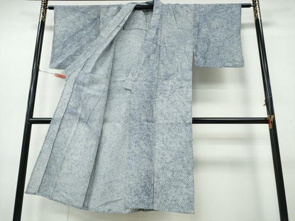 平和屋着物∴夏物　男性　浴衣　有松鳴海絞り　綿　逸品　CABK5467ng
