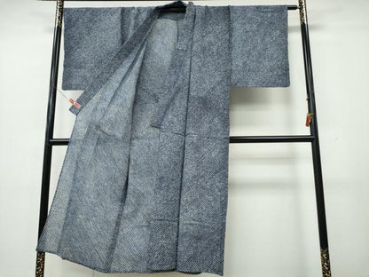 平和屋着物∴夏物　男性　浴衣　有松鳴海絞り　三浦絞り　綿　逸品　CABK5472ng